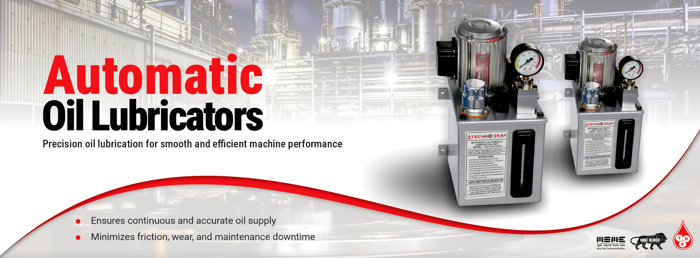 Automatic Oil Lubricators Manufacturer in India
