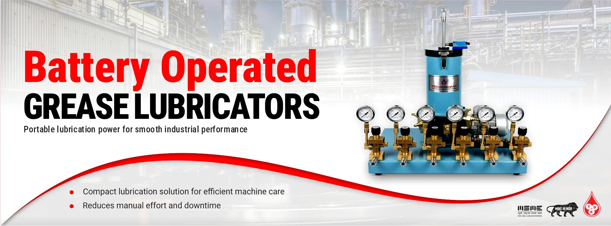 Battery Operated Lubrication System Manufacturer in India