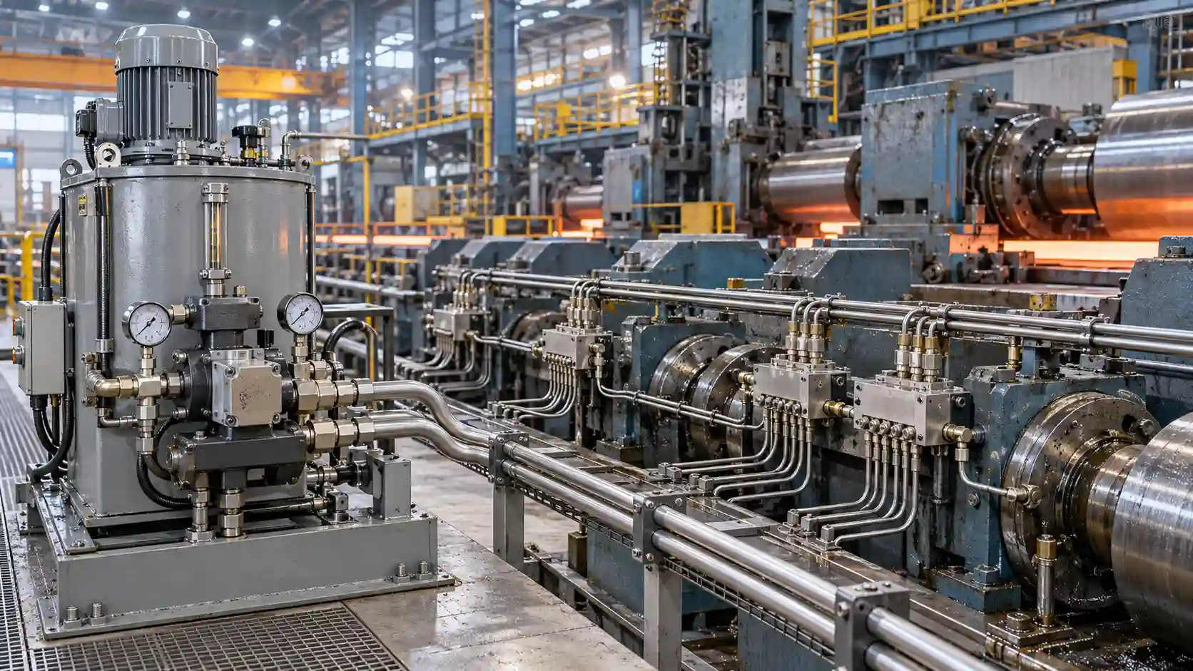 Dual Line Lubrication System for Heavy-Duty Industrial Applications