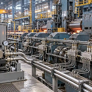Dual Line Lubrication System for Heavy-Duty Industrial Applications
